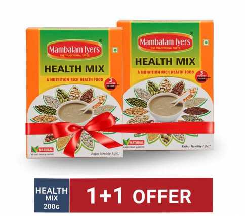 Health Mix 200gm (Buy 1 Get 1 Consumer offer)